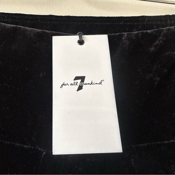 Nwt-7 For All Mankind-Velvet High Rise Wide Waistband Leggings (Size:Medium) - Picture 7 of 8